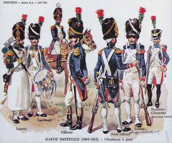 HM Historex NCO France Garde Imperiale Infanterie Grenadiers and